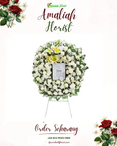 Krans Bunga Duka Cita di Padamulya